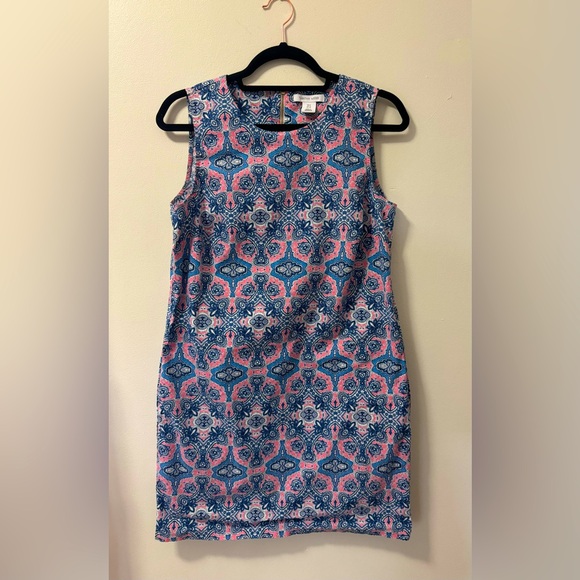 Tabitha Webb Blue and Pink paisley cute casual summer dress - Picture 1 of 4